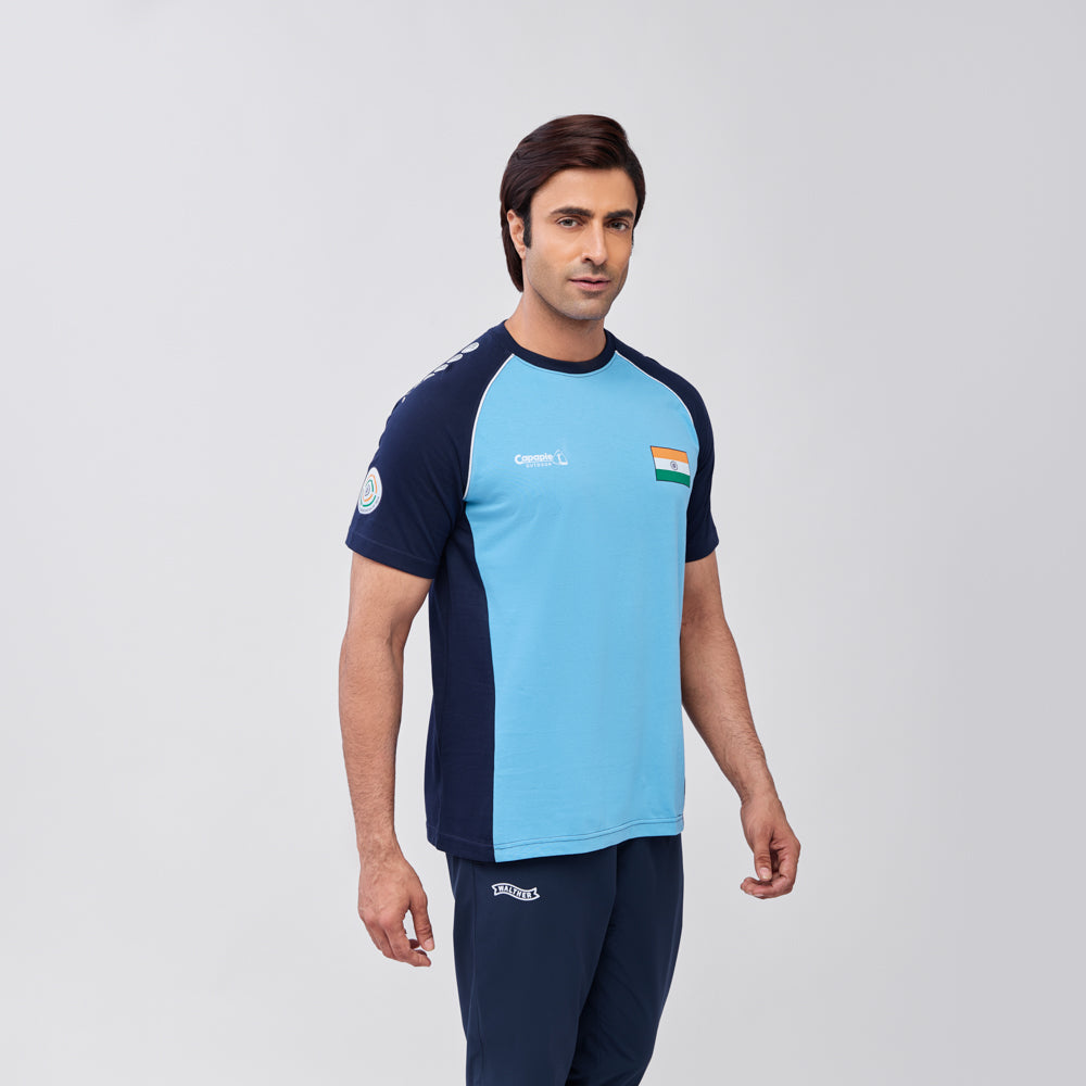 Men's Raglan Roundneck Short Sleeve