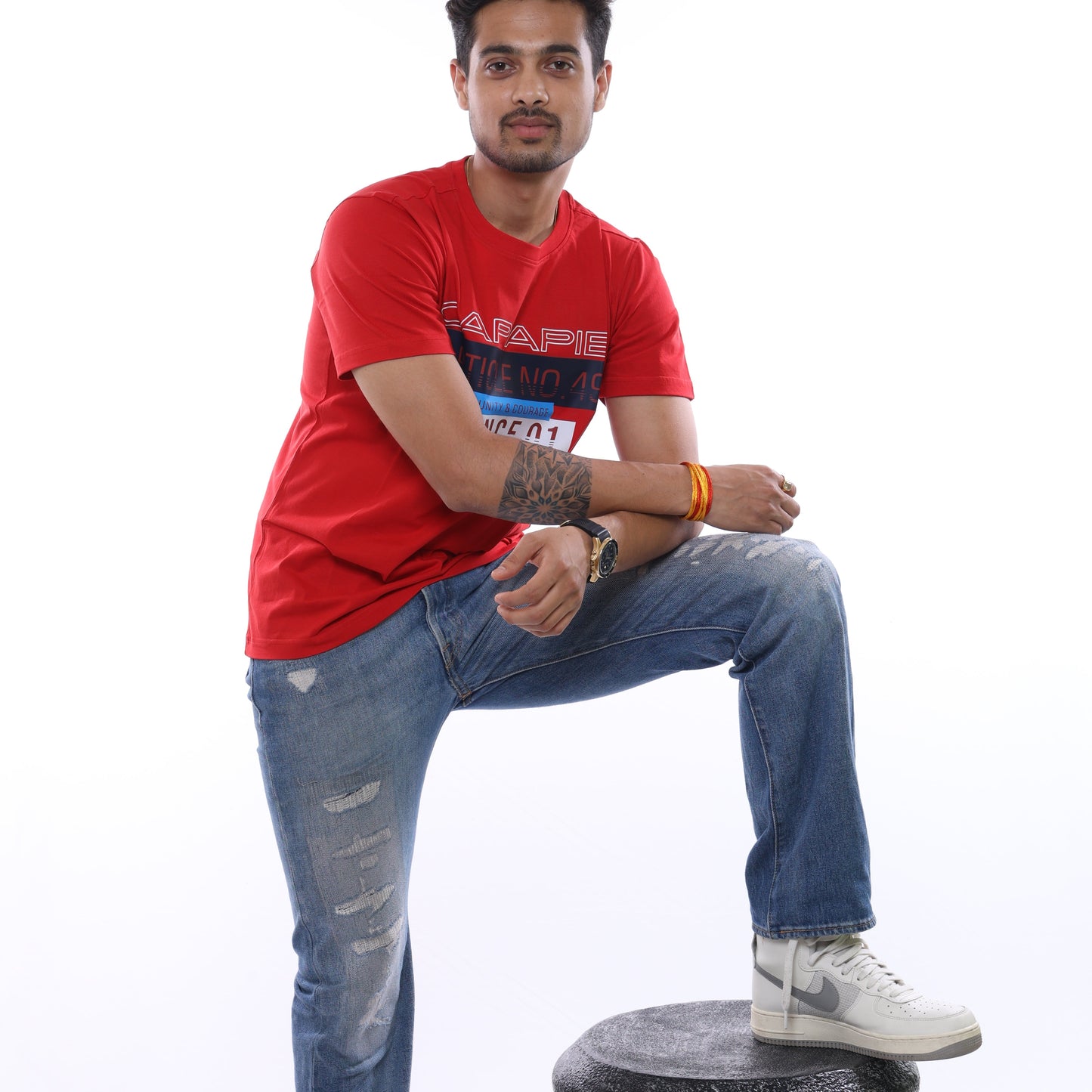 Unity & Courage Round Neck T-shirt