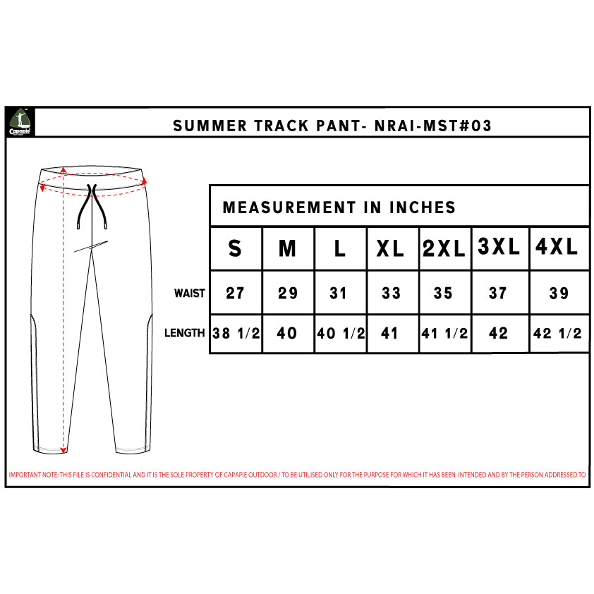 Customized Men's Summer Track Pant