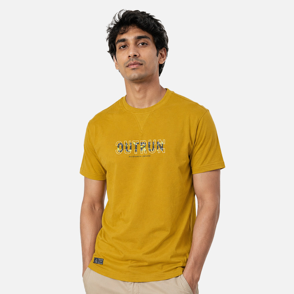 Outrun Round Neck T-Shirt