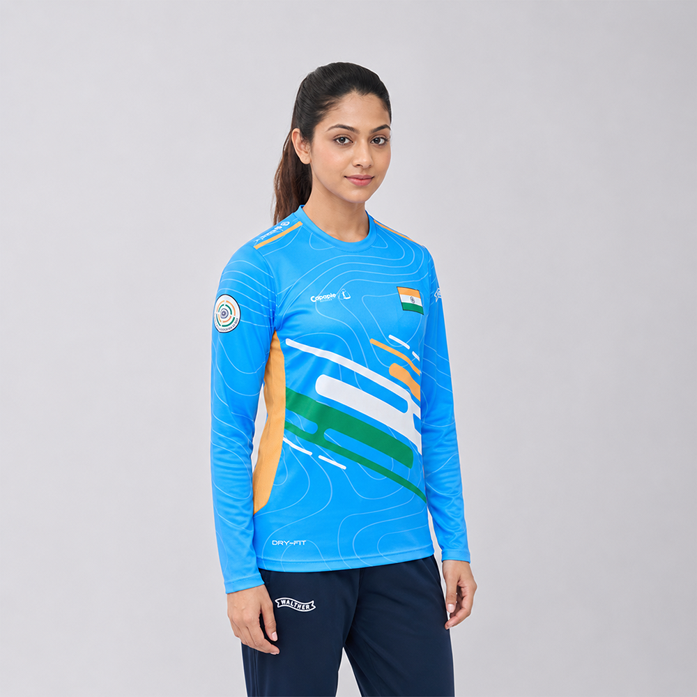 Women's Round Neck Long  Sleeve Tshirt