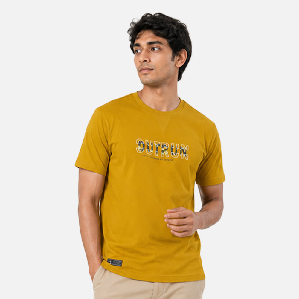 Outrun Round Neck T-Shirt