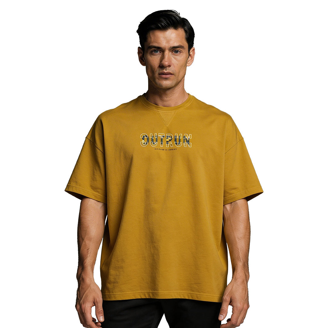 Outrun Round Neck T-Shirt