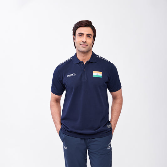 Customizable Men's Polo Solid Short Sleeve Tshirt
