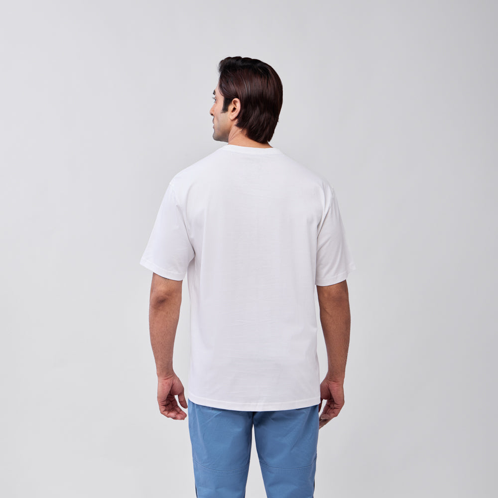 Planet Round Neck T-shirt