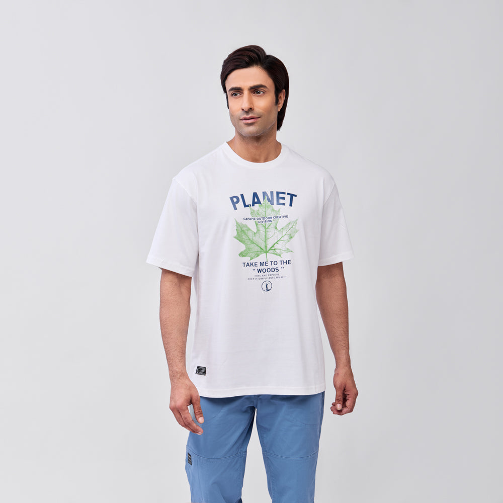 Planet Round Neck T-shirt