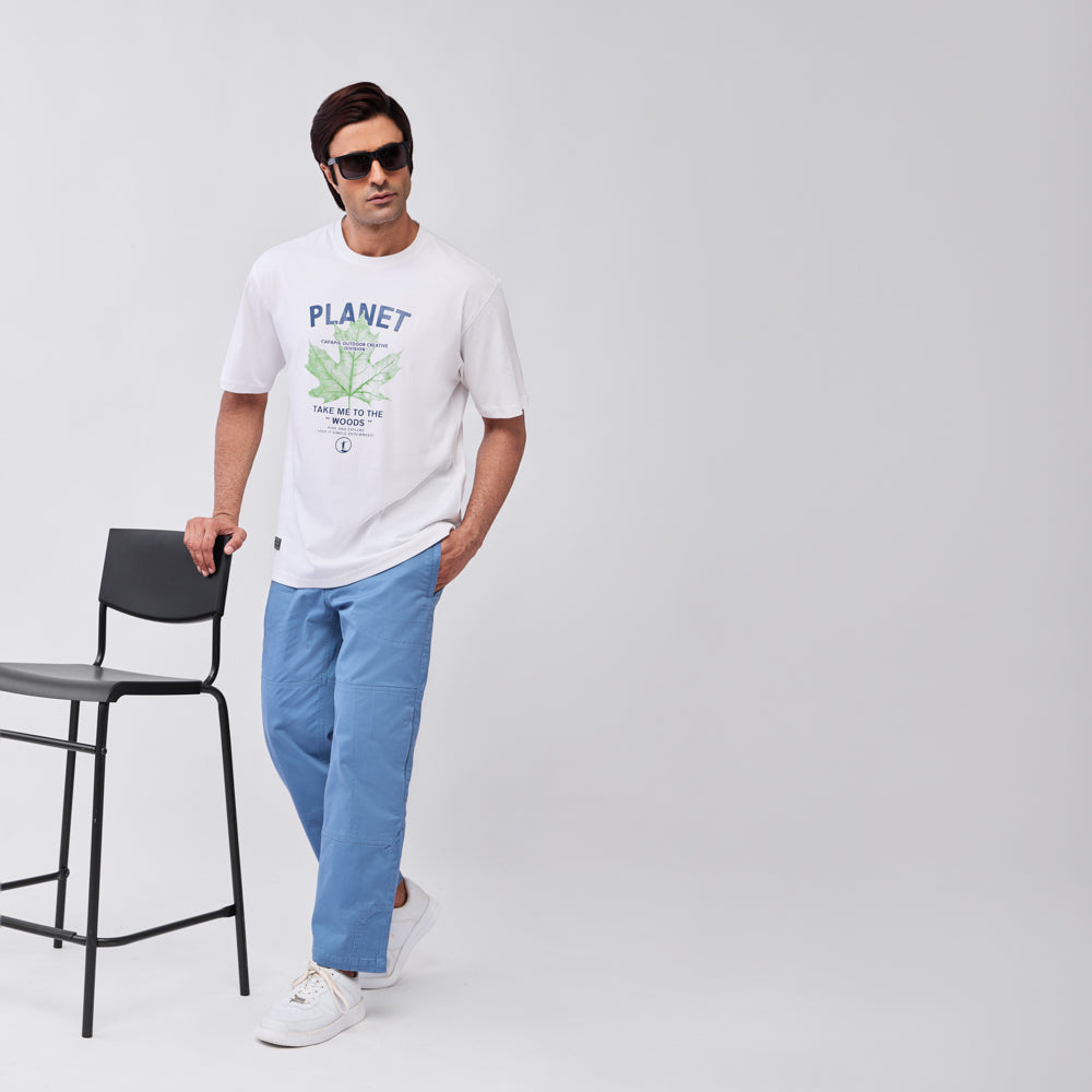 Planet Round Neck T-shirt