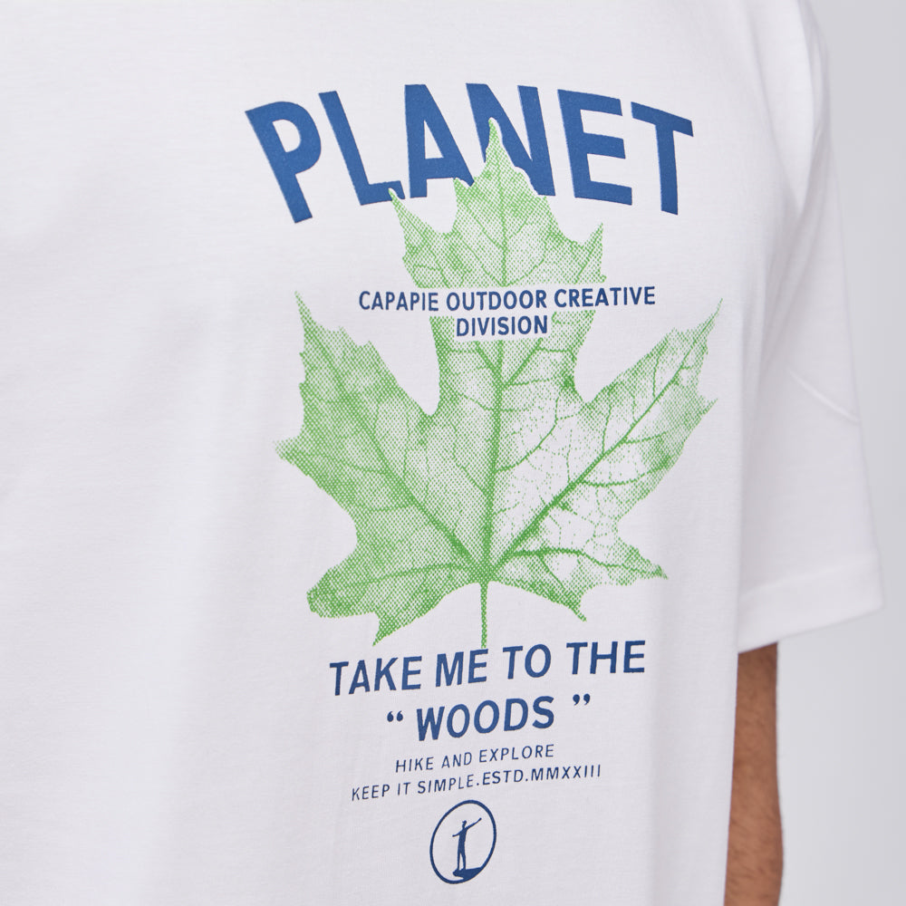 Planet Round Neck T-shirt