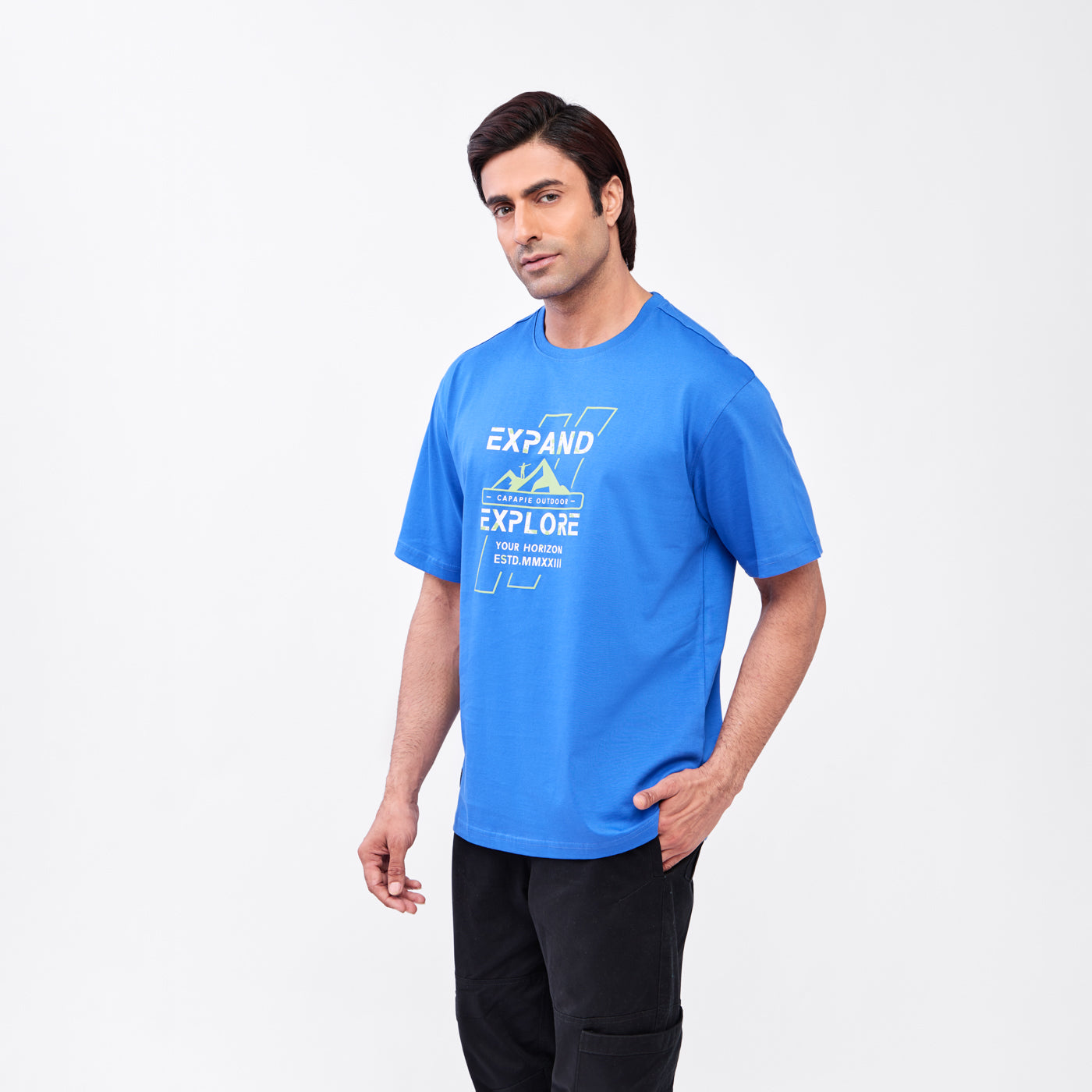 Expand Round Neck T-Shirt