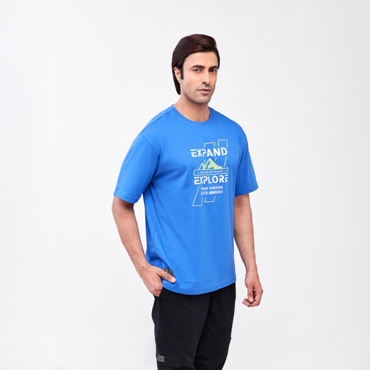 Expand Round Neck T-Shirt