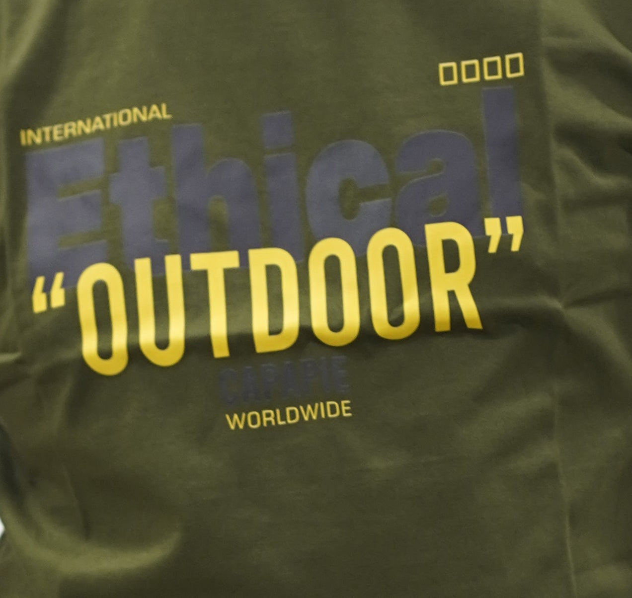 Ethical Olive Round Neck T-Shirt
