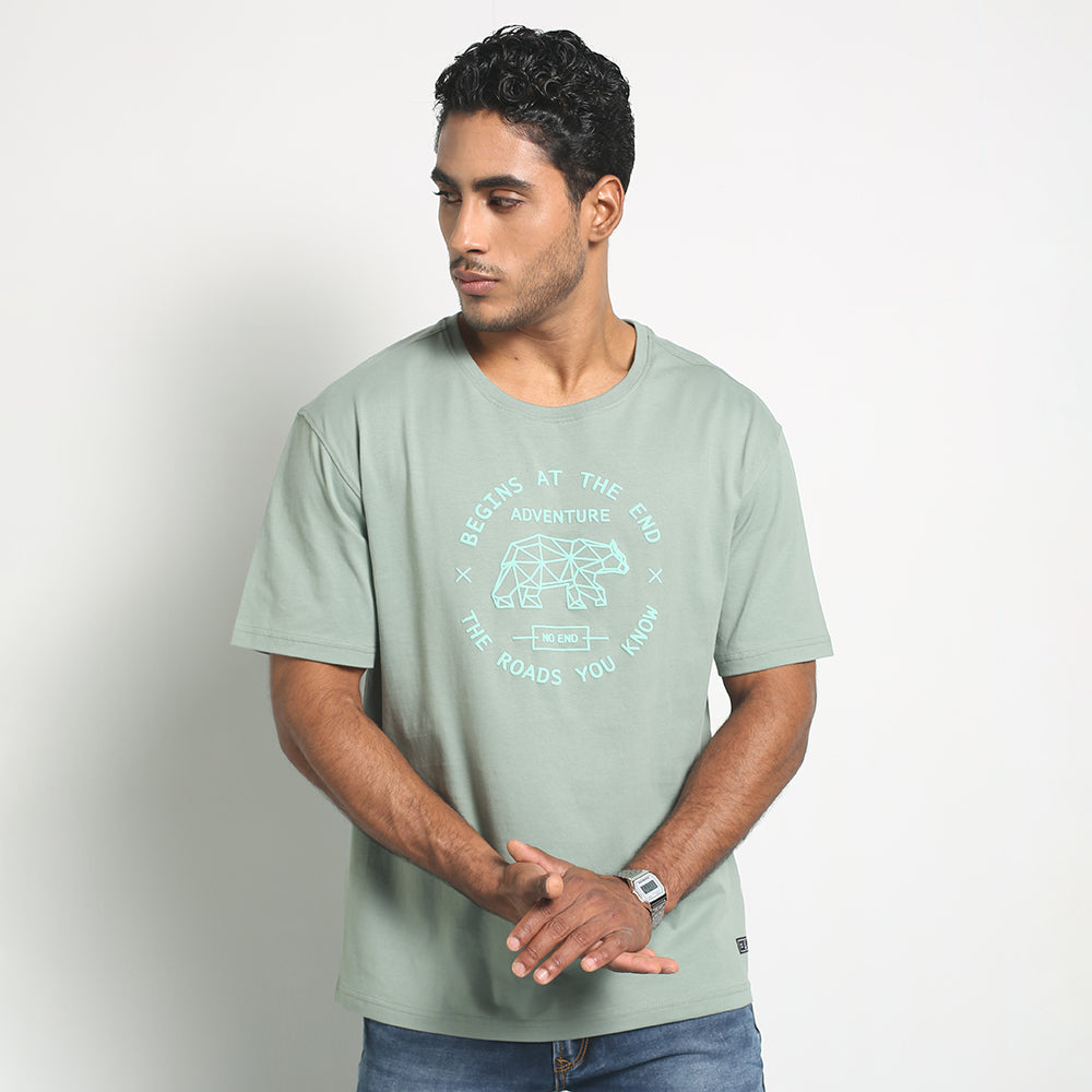 Adventure Round Neck T-shirt
