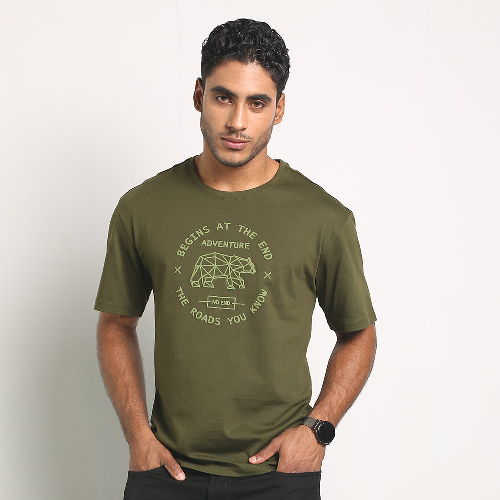 Adventure Round Neck T-shirt