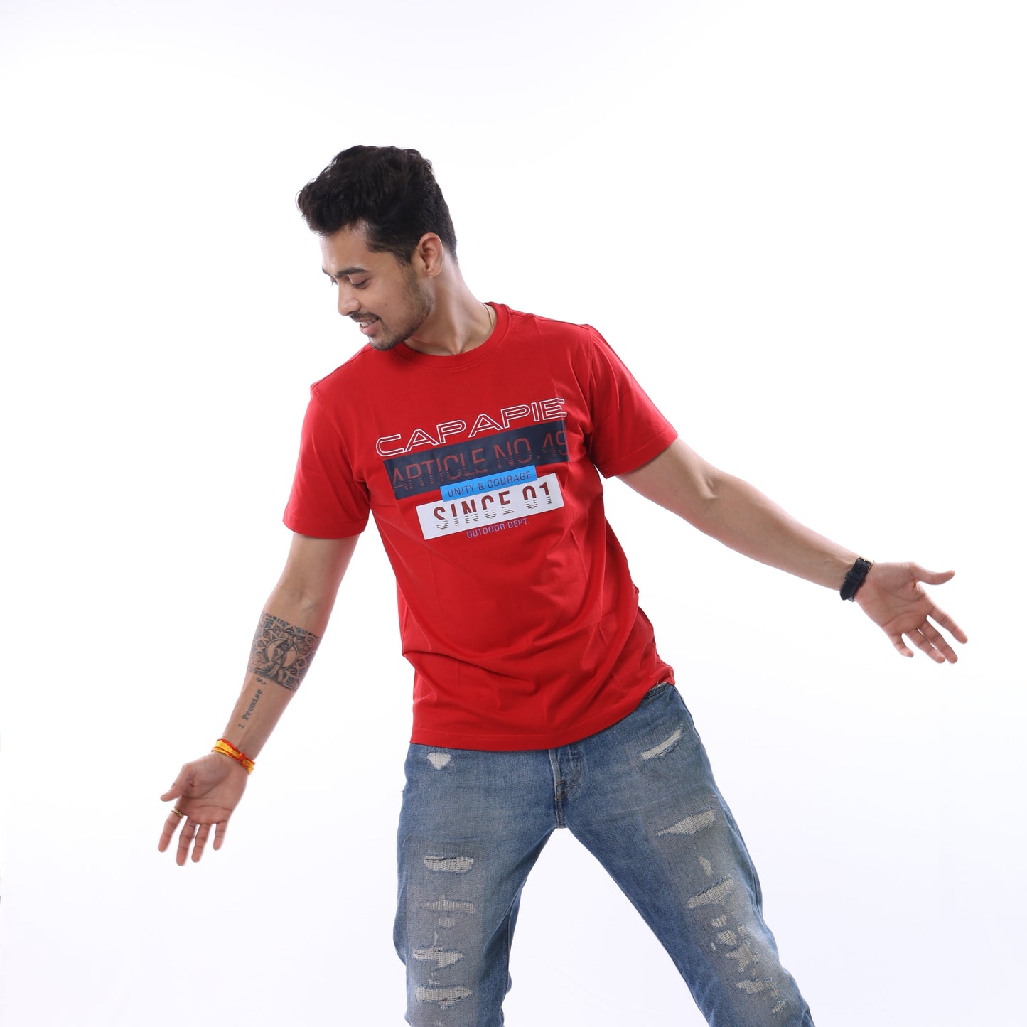 Unity & Courage Round Neck T-shirt
