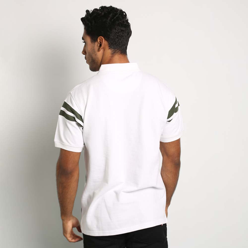 Urban White Polo T-Shirt