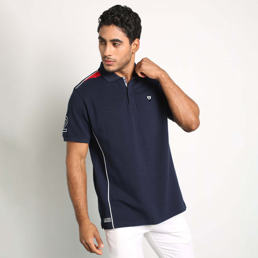 Classic Navy Polo T-Shirt