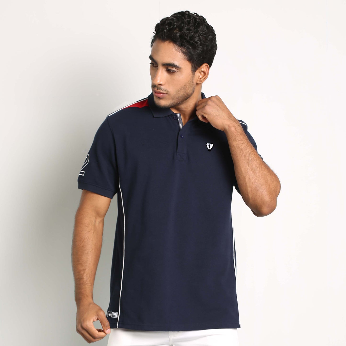 Classic Navy Polo T-Shirt