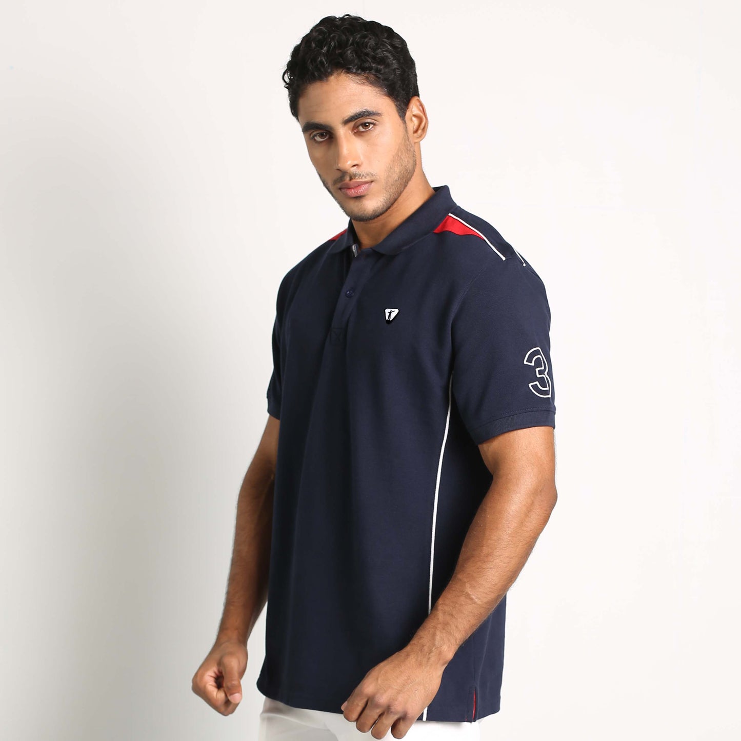 Classic Navy Polo T-Shirt