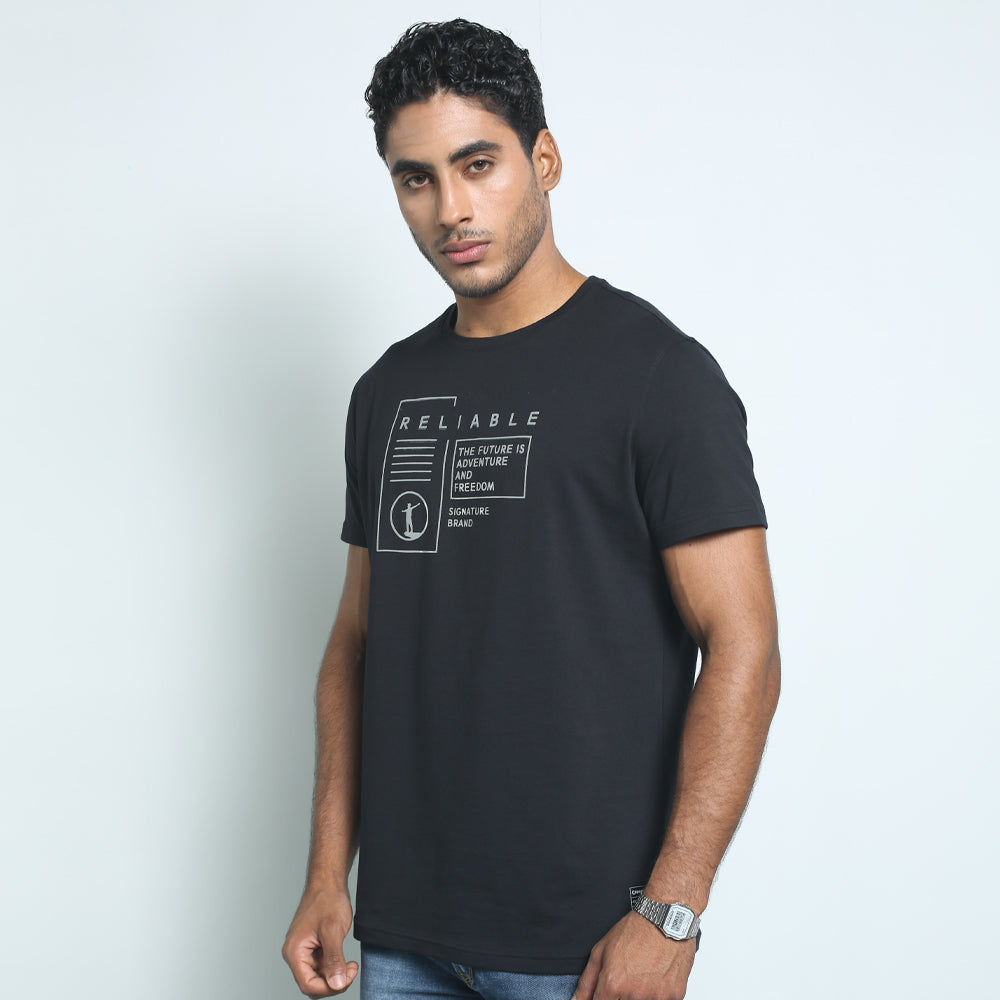Signature Round Neck T-shirt
