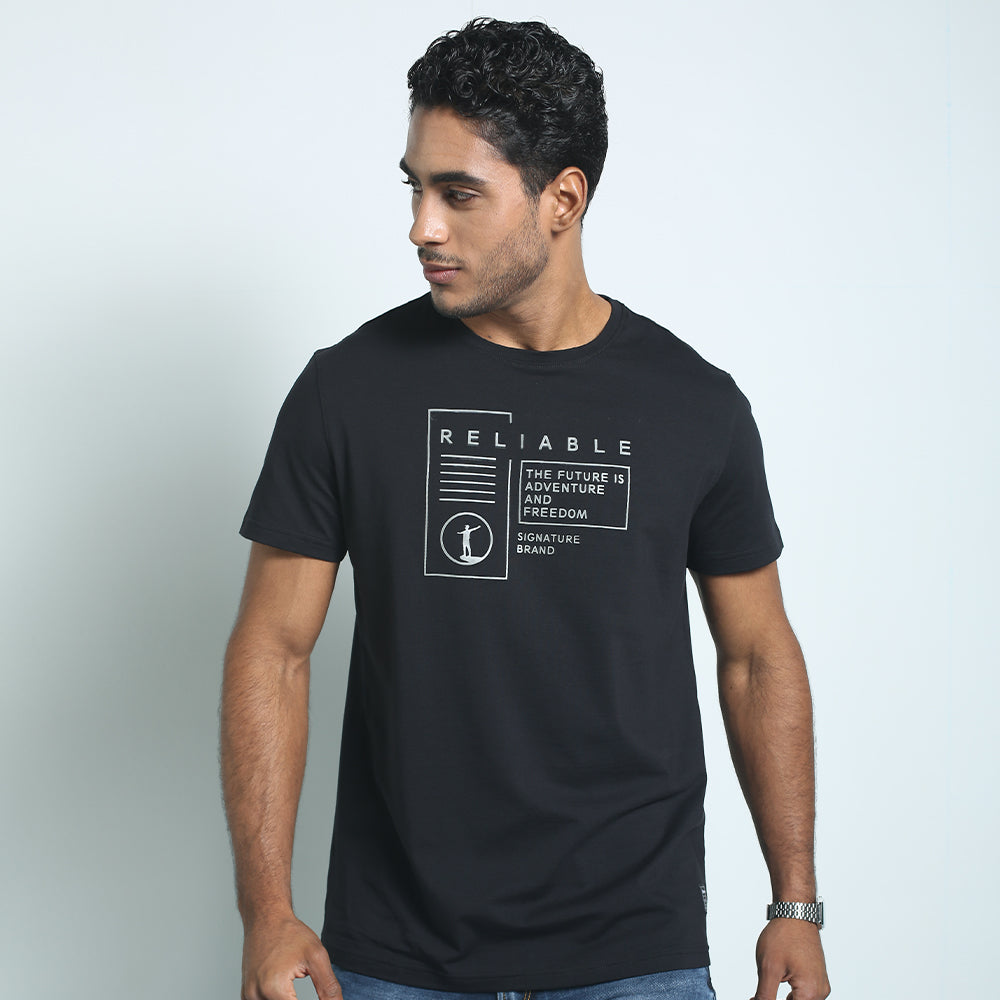Signature Round Neck T-shirt