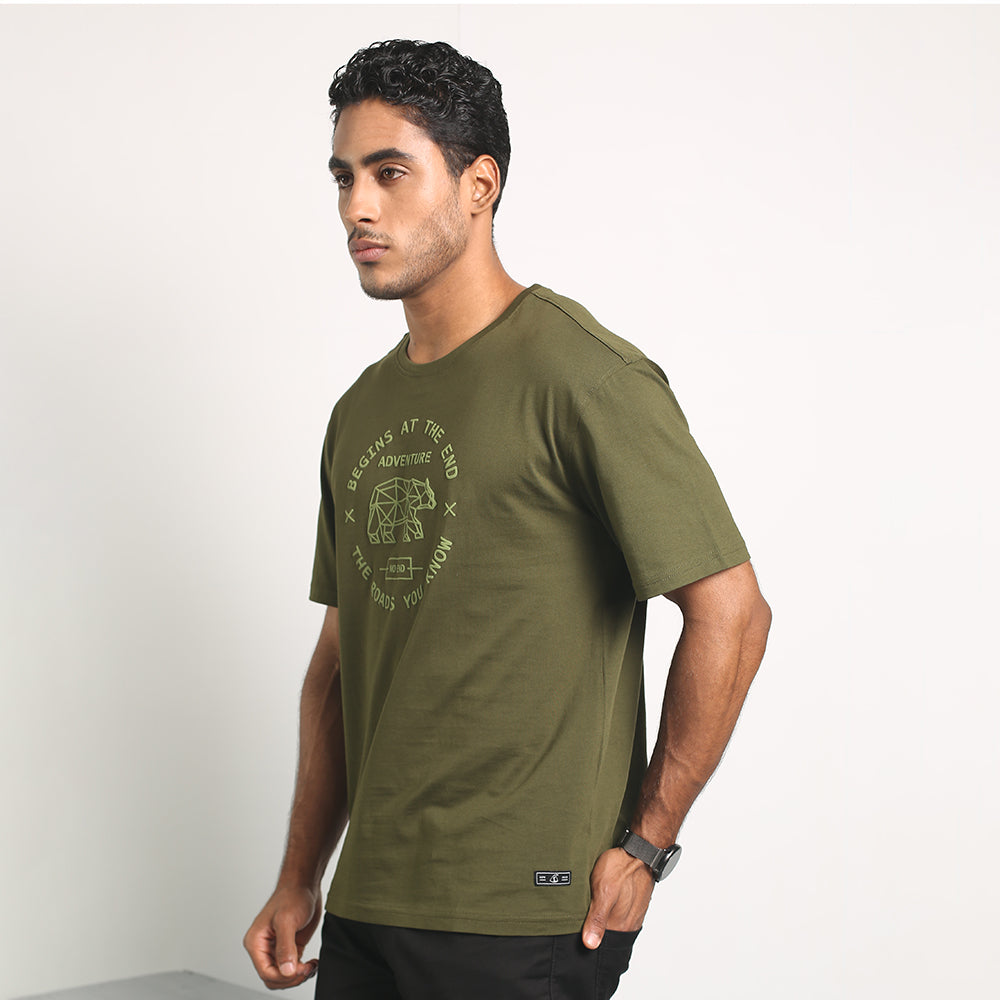 Adventure Round Neck T-shirt