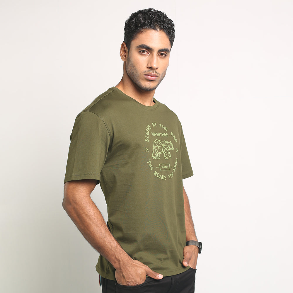 Adventure Round Neck T-shirt